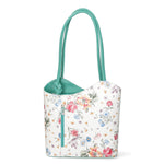 Elsa Borsa a spalla da donna Vera pelle 80056-D80 VERDE ACQUA Gave Lux