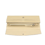 Manila Portafoglio da donna 100% pelle 60303 1-BEIGE Gave Lux