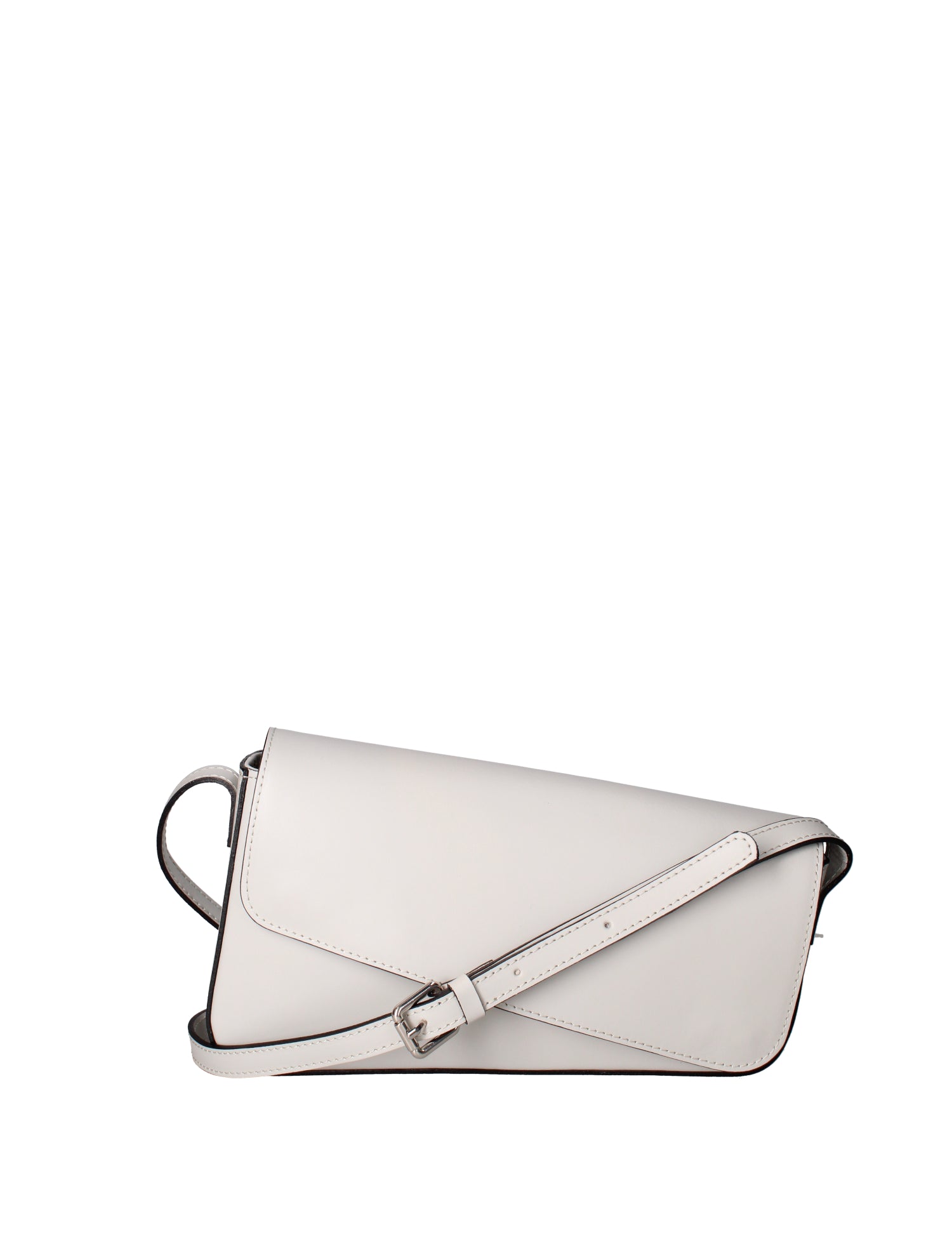 Borsa a tracolla da donna Vera pelle 07223-L119 GRIGIO CHIARO Roberta Rossi