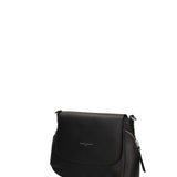 Borsa a Tracolla in Ruga Leather Nero