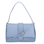 Jasmine Borsa a spalla da donna Vera pelle 06496-S41 CELESTE SCURO Gave Lux