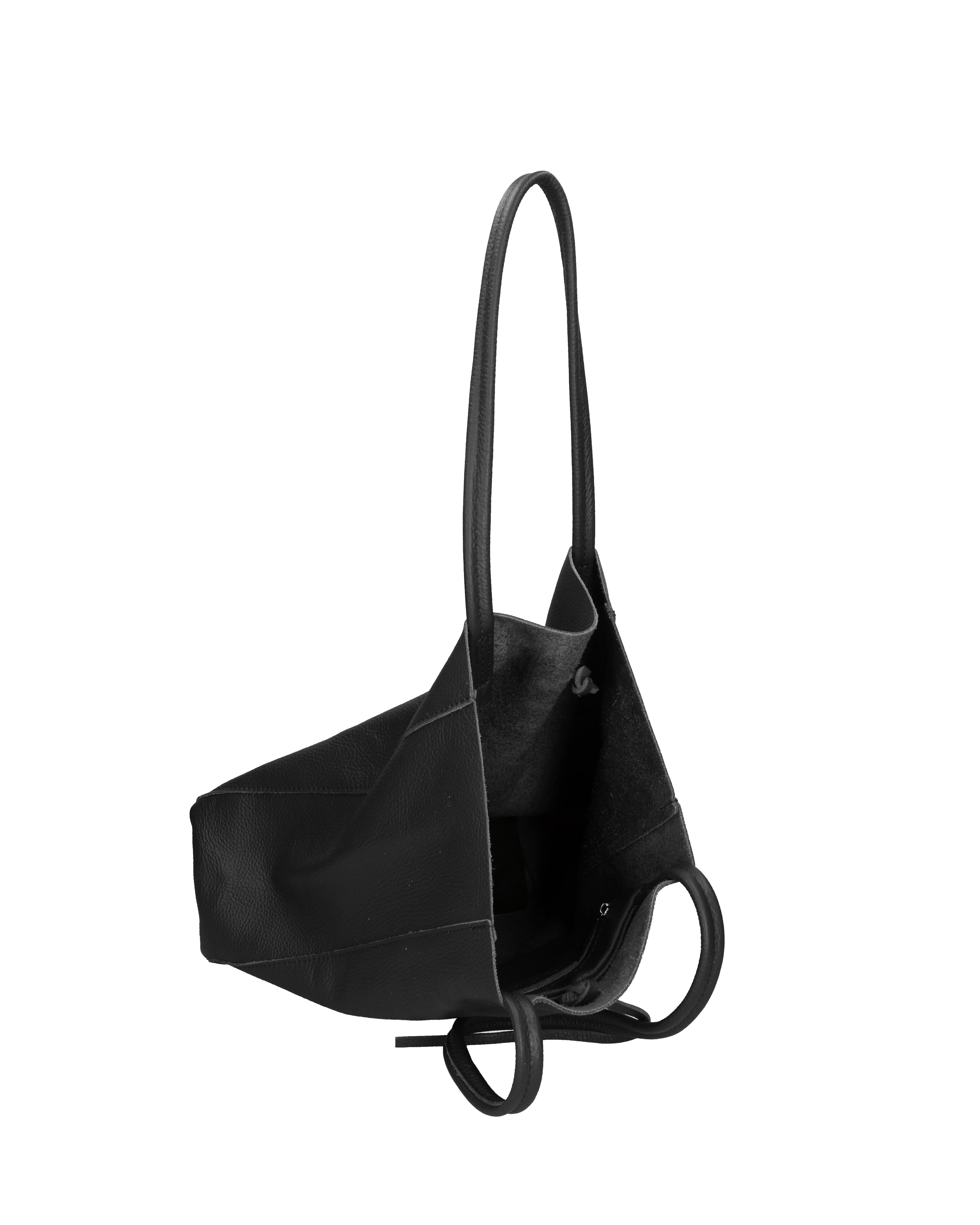Valentina Borsa a mano da donna 100% pelle 06733-D28 NERO Gave Lux