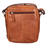 Borsa a tracolla unisex vera pelle 100% Made in Italy SN5862547-TAN Santini Firenze