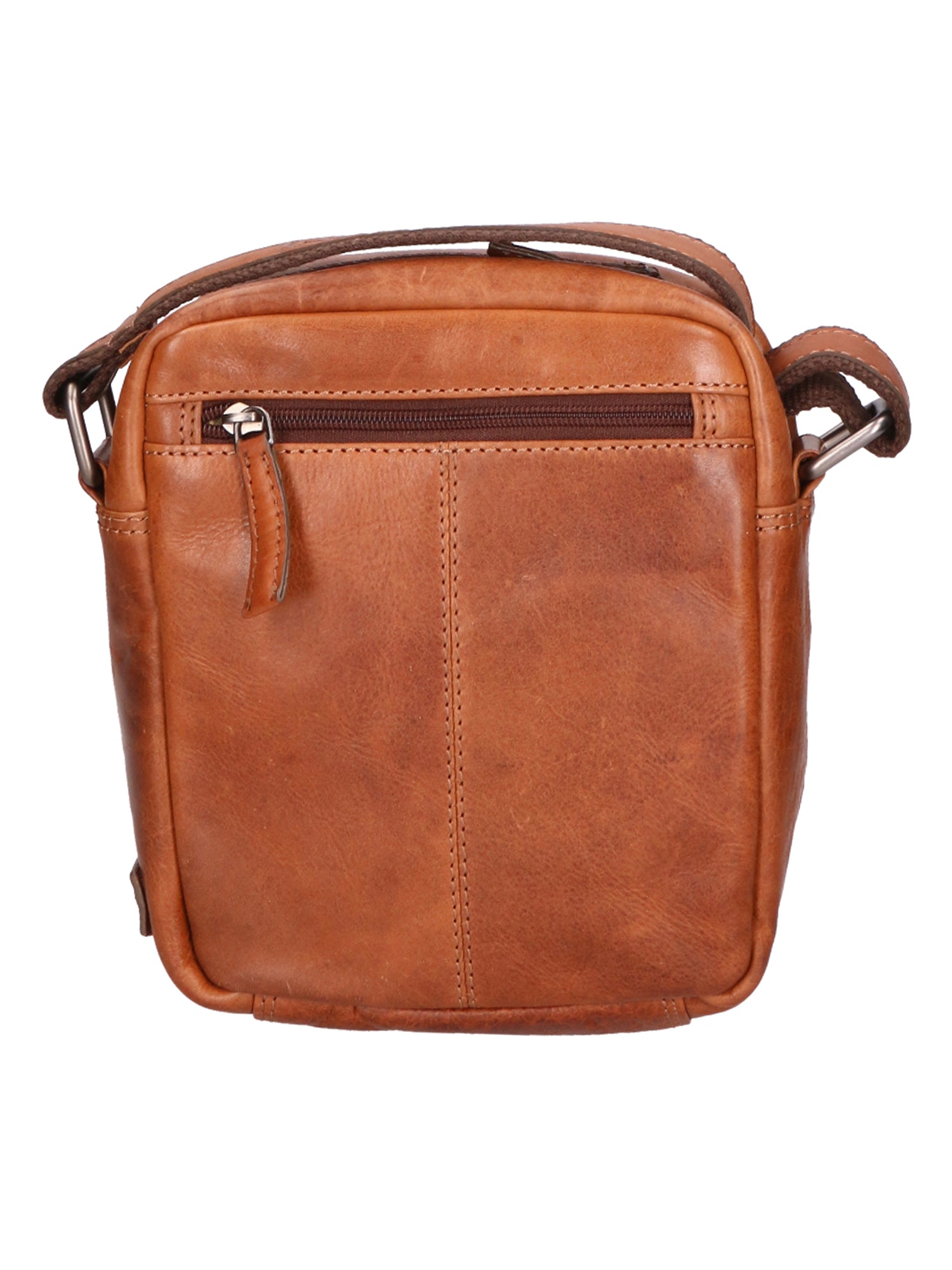 Borsa a tracolla unisex vera pelle 100% Made in Italy SN5862547-TAN Santini Firenze