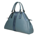 Emeraude Borsa a mano da donna Vera Pelle 6710-CIELO+CIELO Gave Lux