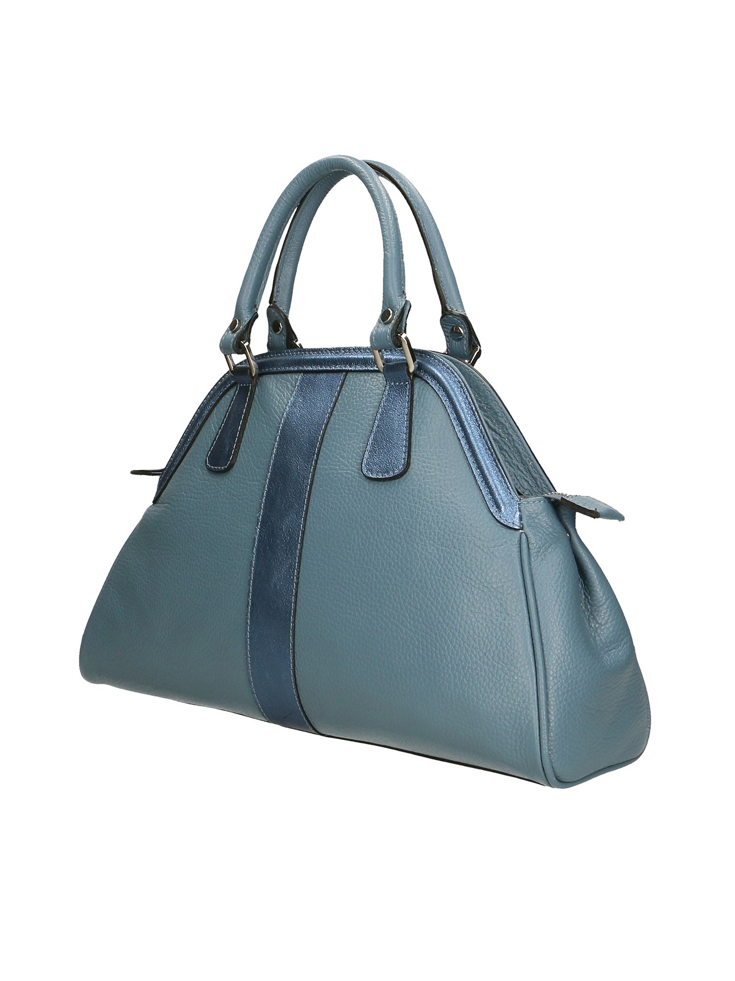 Emeraude Borsa a mano da donna Vera Pelle 6710-CIELO+CIELO Gave Lux