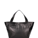 Borsa a mano da donna 100% vera pelle JR-W-1098-TY-BLACK + SILVER John Richmond