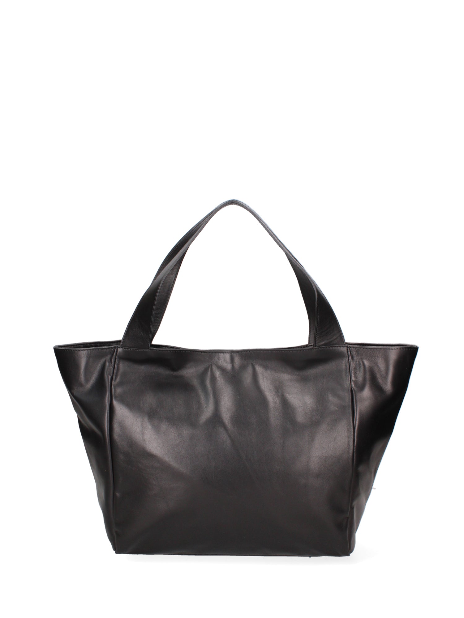 Borsa a mano da donna 100% vera pelle JR-W-1098-TY-BLACK + SILVER John Richmond