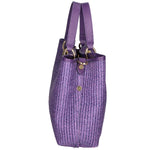 Borsa a mano da donna Paglia & Pelle MYB-05167-SS-307+D45 VIOLA My Best Bag