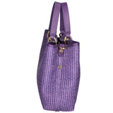 Borsa a mano da donna Paglia & Pelle MYB-05167-SS-307+D45 VIOLA My Best Bag