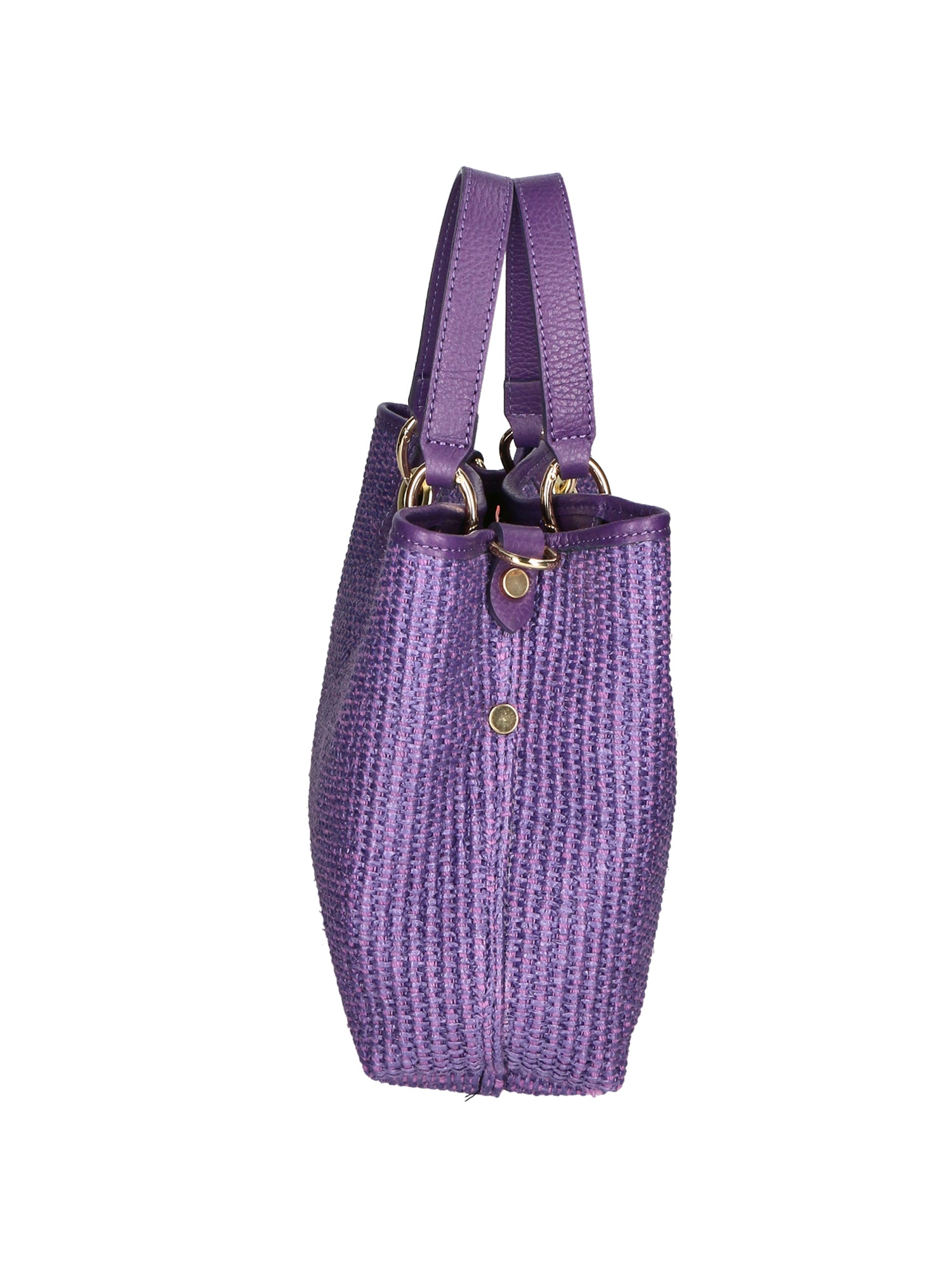 Borsa a mano da donna Paglia & Pelle MYB-05167-SS-307+D45 VIOLA My Best Bag