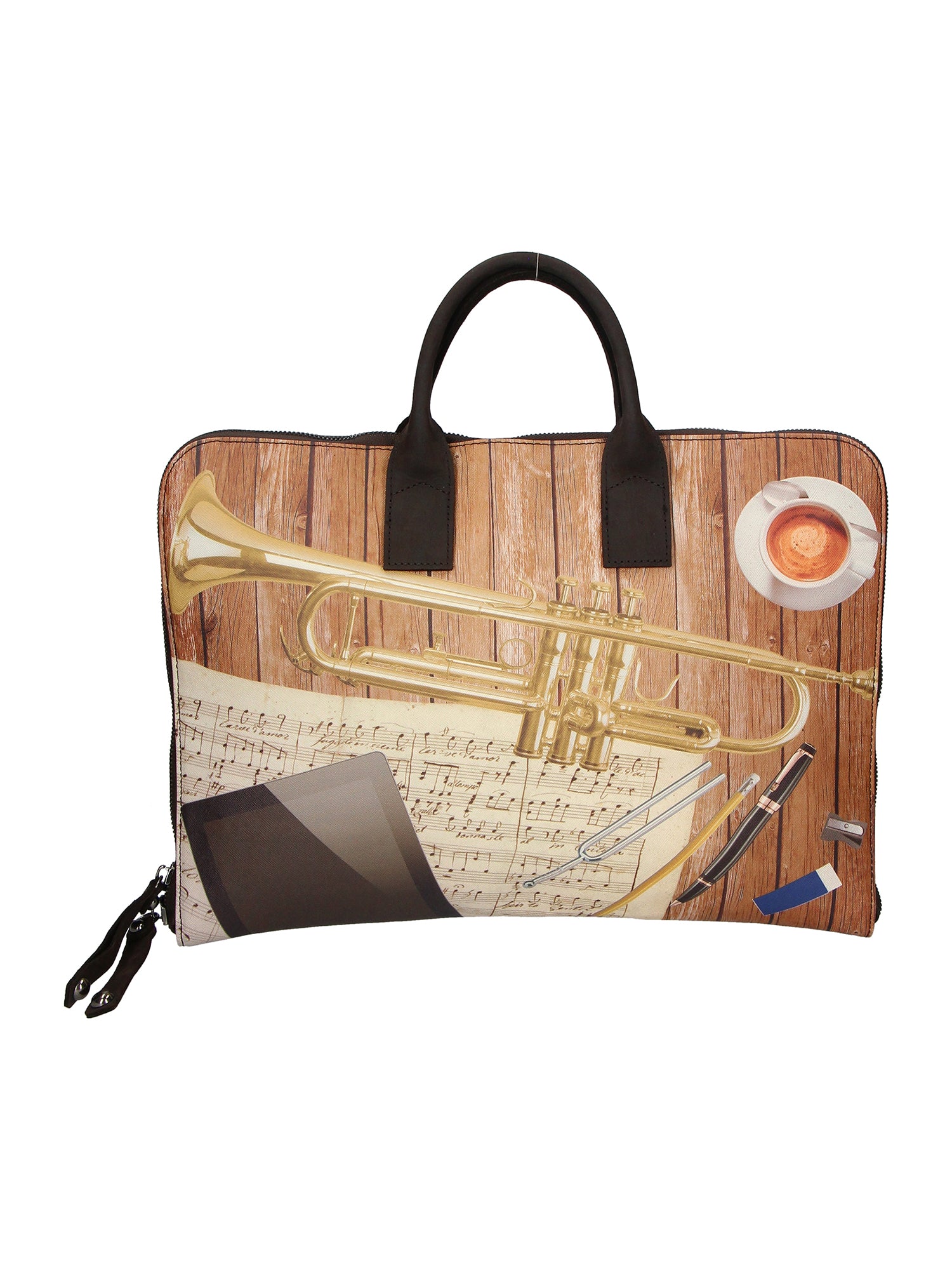 Michela Borsa a mano da donna Vera pelle ZG3007-MUSICA Gave Lux