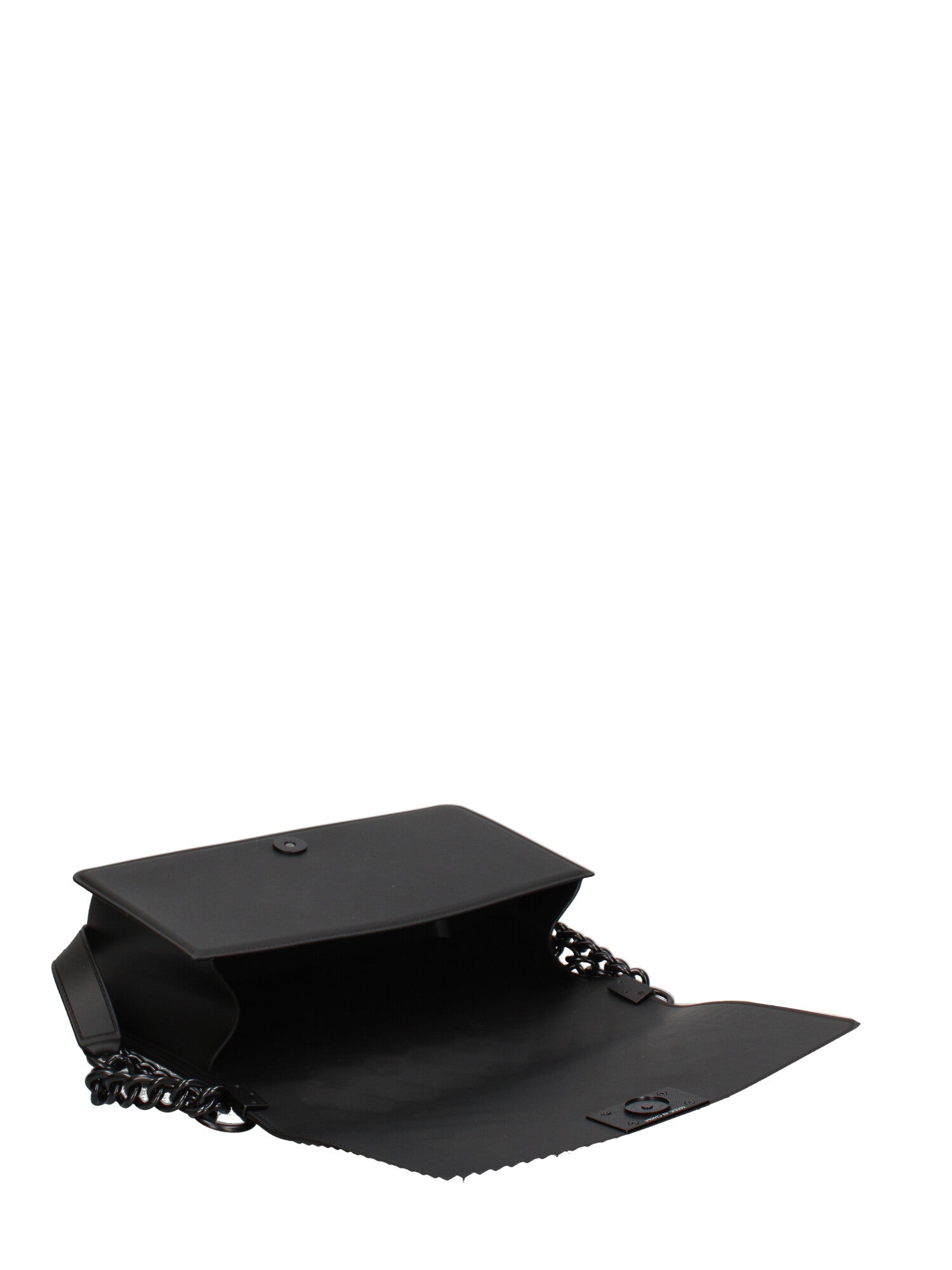 Borsa a mano donna 100% gomma FLAT PENKA M-BLACK-BLACK Marc Ellis