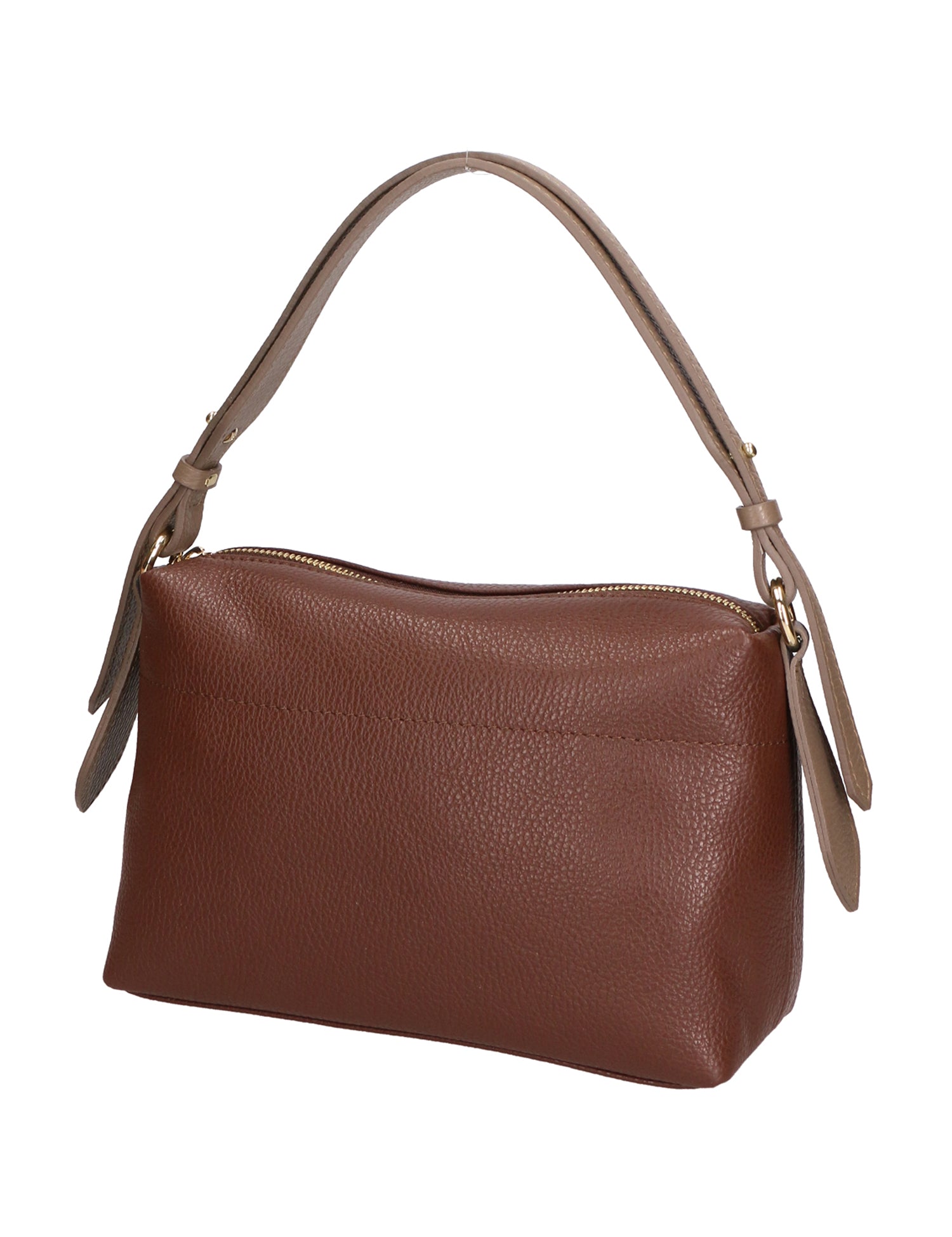 Vivienne Borsa a spalla da donna Vera pelle 06674-D223 CIOC + D40 TAUPE Gave Lux