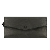 Manila Portafoglio da donna 100% pelle 60303 1-NERO BLACK Gave Lux