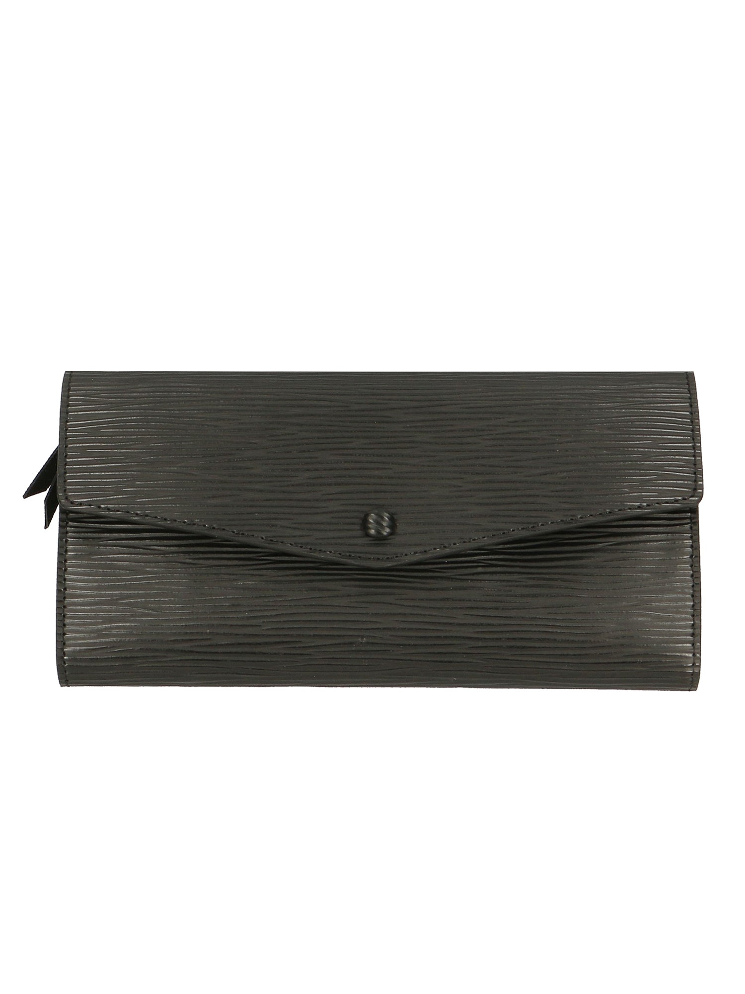 Manila Portafoglio da donna 100% pelle 60303 1-NERO BLACK Gave Lux