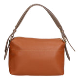 Vivienne Borsa a spalla da donna Vera pelle 06674-D17 CUOIO + D40 TAUPE Gave Lux