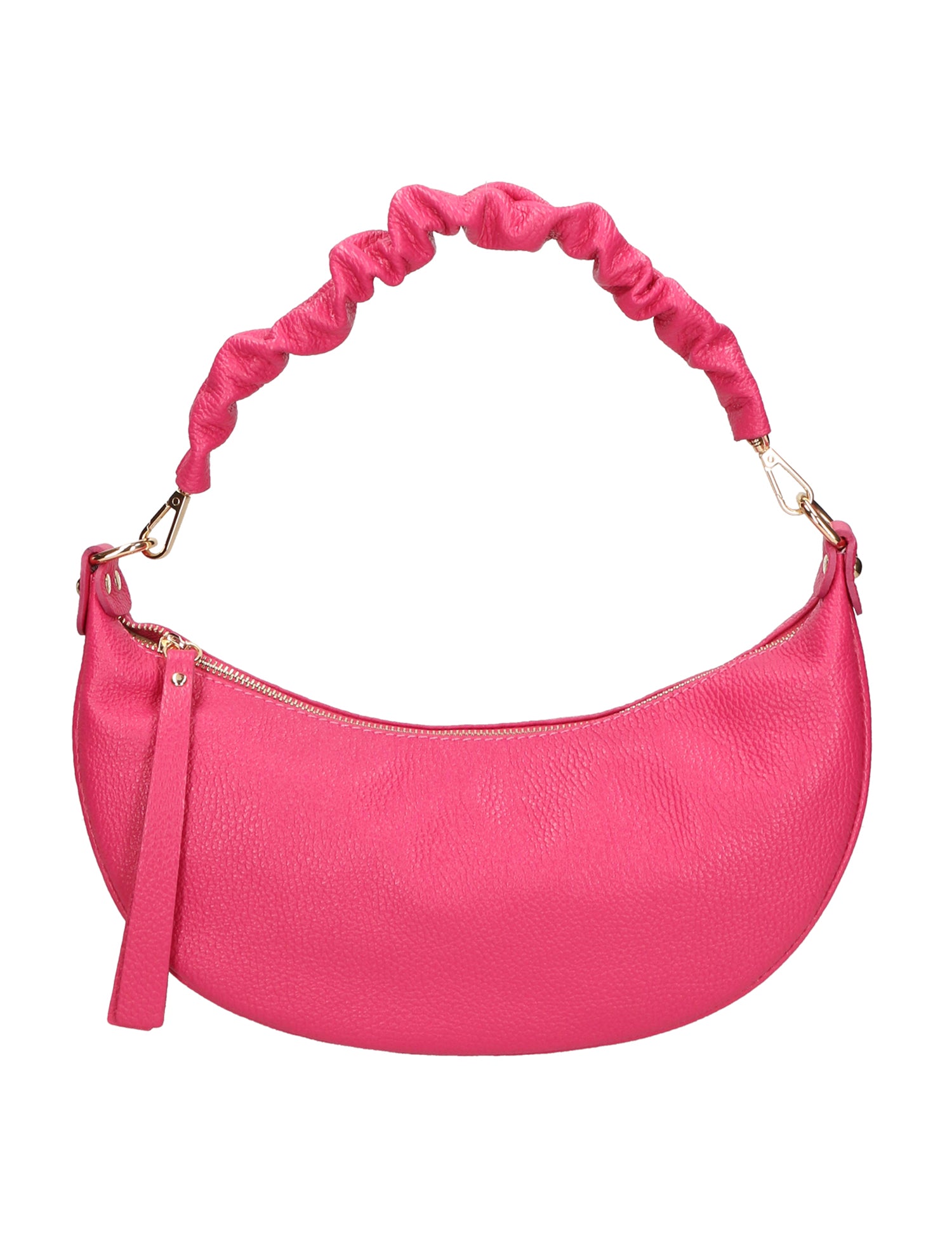 Ida Borsa a spalla da donna Vera pelle 05916-C02 FUXIA Gave Lux