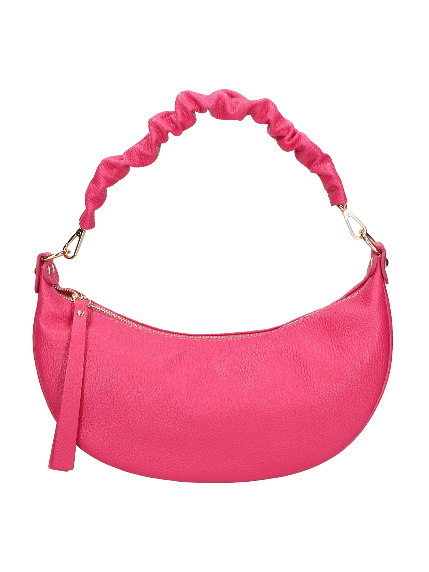 Ida Borsa a spalla da donna Vera pelle 05916-C02 FUXIA Gave Lux