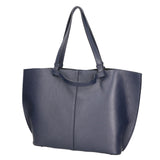 Beata Borsa a spalla da donna Vera pelle 05779-D26 BLU NOTTE Gave Lux