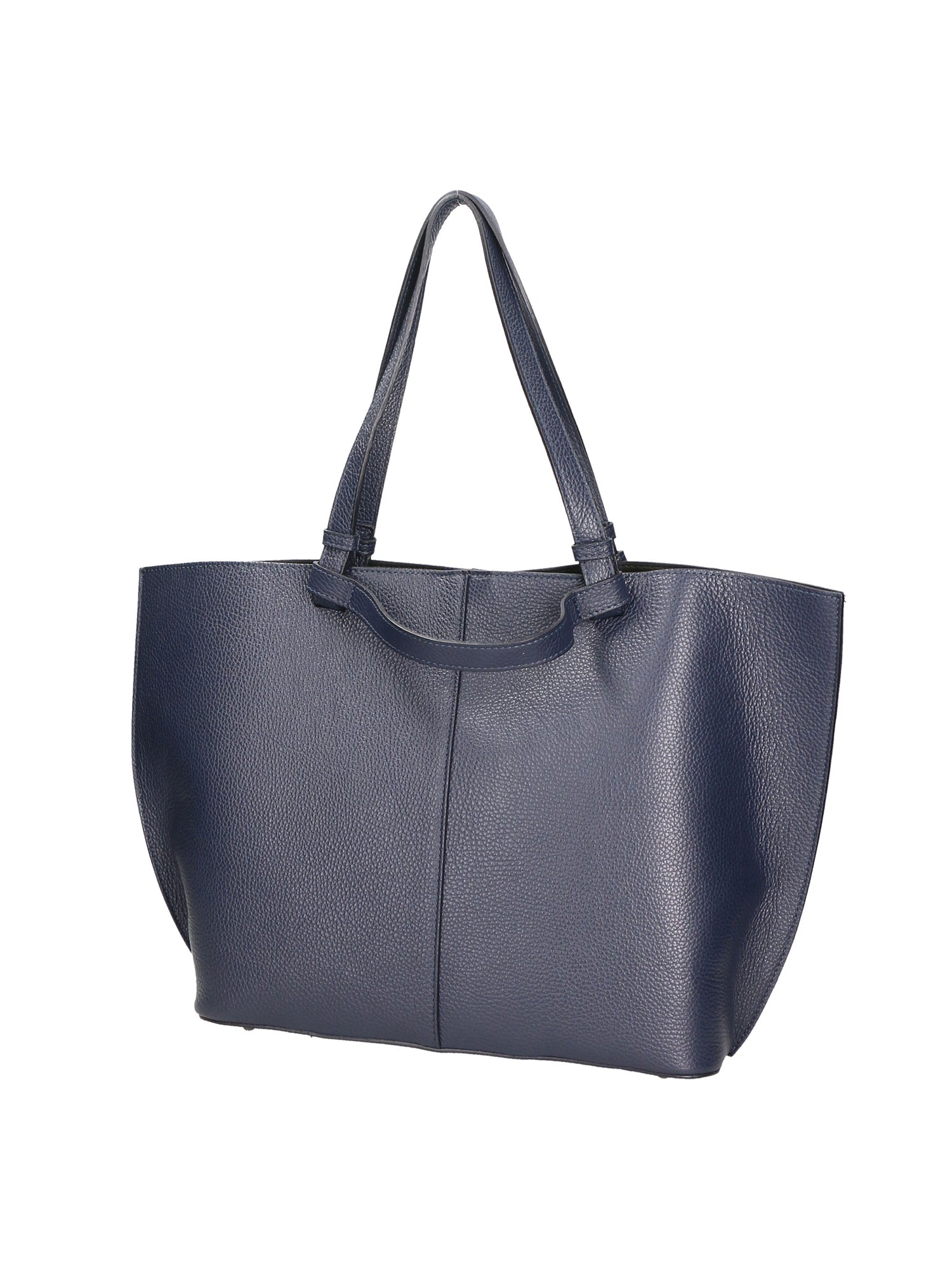 Beata Borsa a spalla da donna Vera pelle 05779-D26 BLU NOTTE Gave Lux