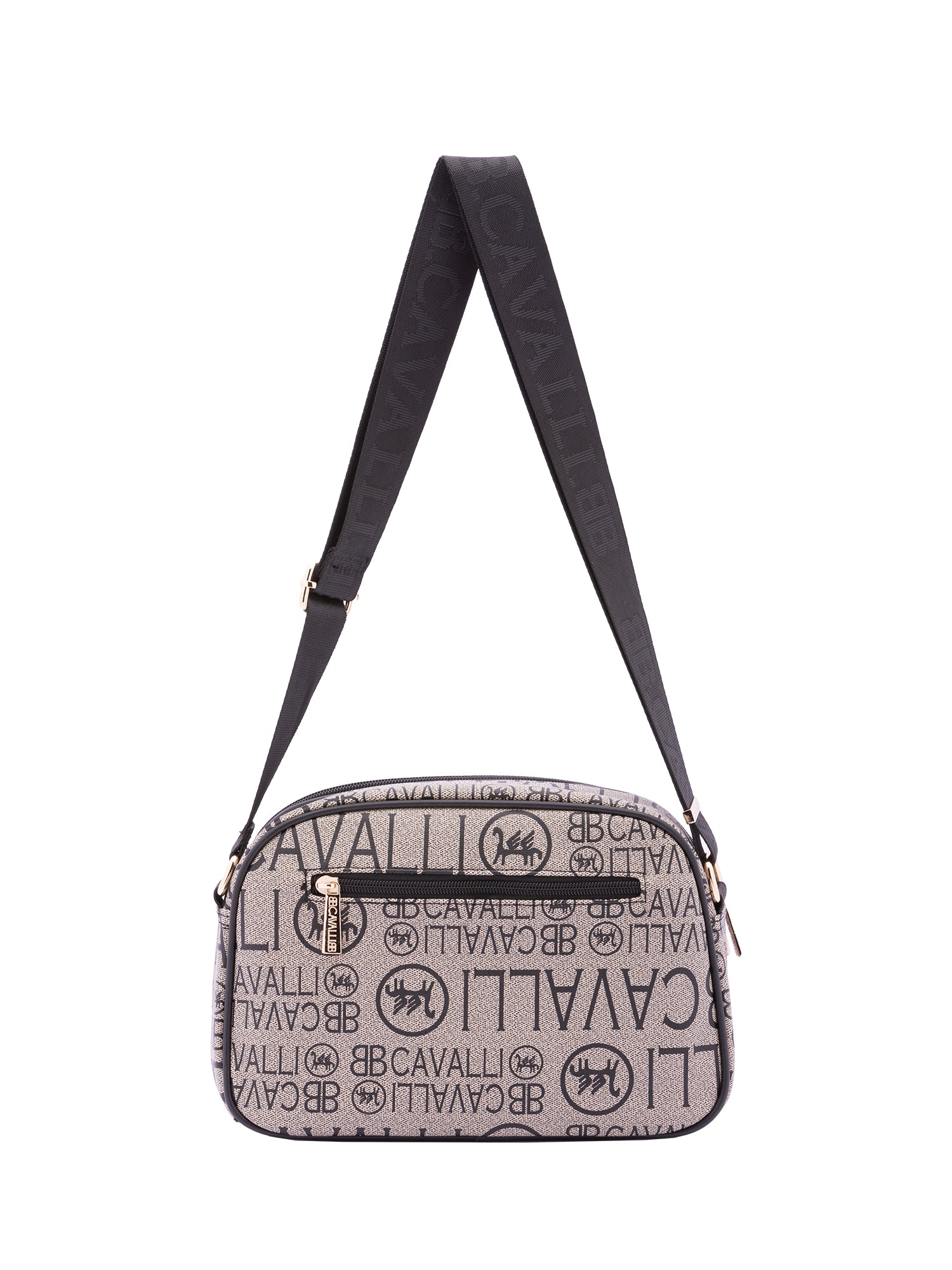 Borsa a tracolla da donna Ecopelle BC1376-NERO B Cavalli