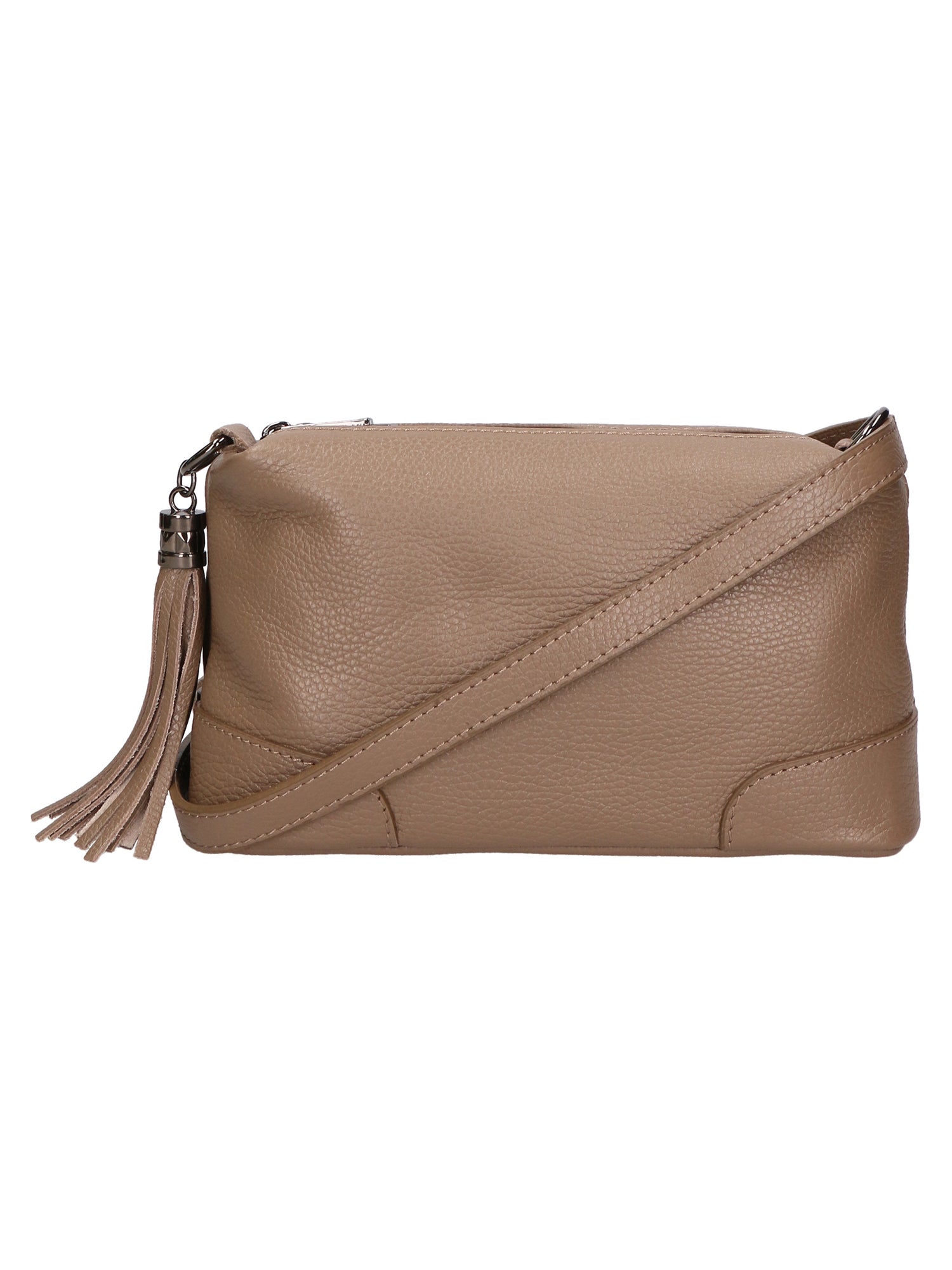 Lidia Borsa a mano da donna Vera pelle 06513-TAUPE Gave Lux