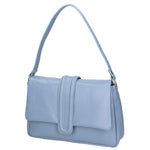 Jasmine Borsa a spalla da donna Vera pelle 06496-S41 CELESTE SCURO Gave Lux