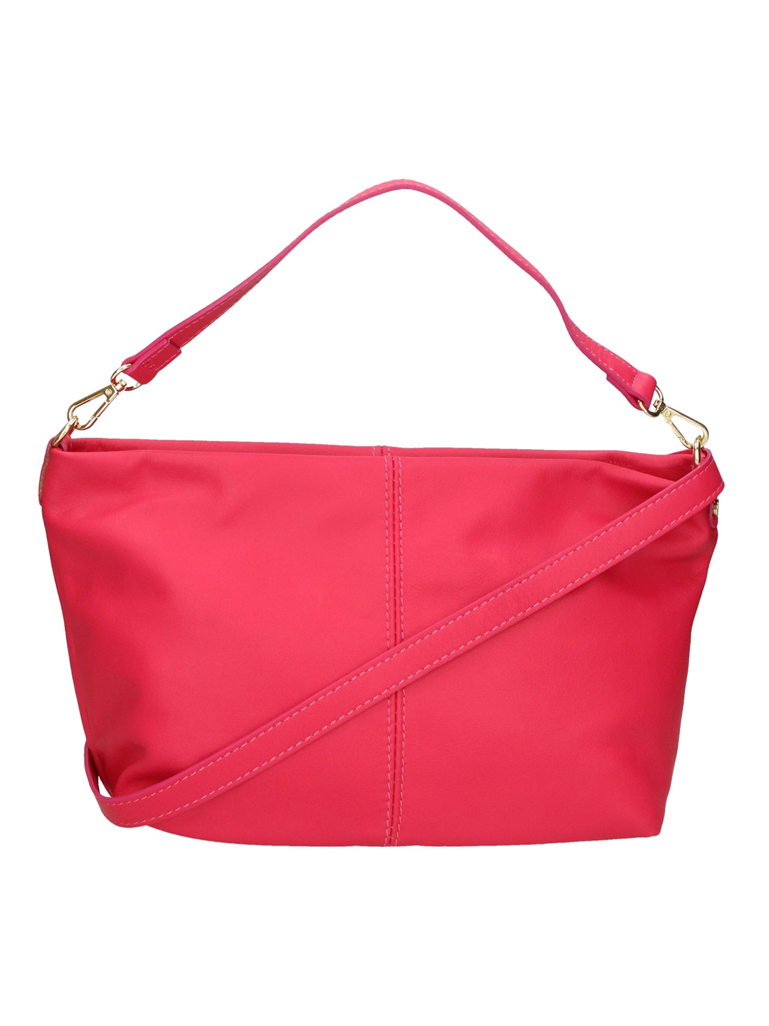 Ginevra Borsa a spalla da donna Vera pelle 05936-S02 FUXIA Gave Lux