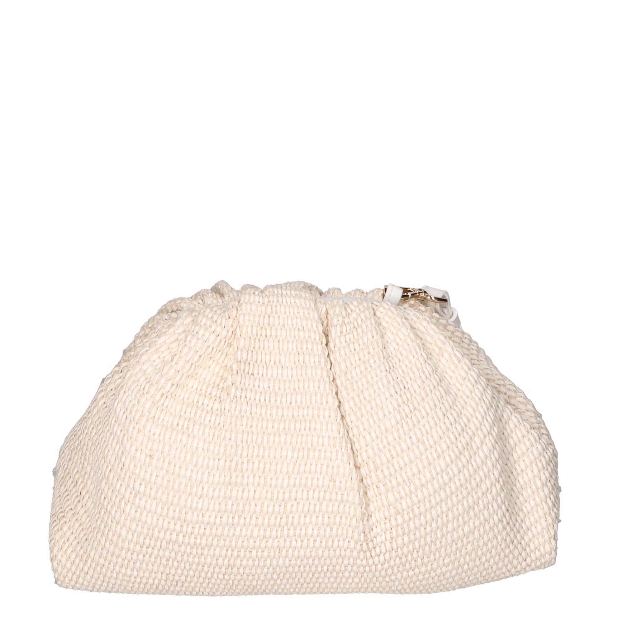 Borsa a tracolla da donna Paglia e pelle MYB-7011-SS-BIANCO My Best Bag