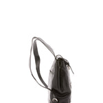 Zaino unisex in vera pelle 100% cotone 4590-NERO Alessia Firenze