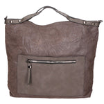 Rosalia Borsa a mano da donna Ecopelle LK0231-GREY Gave Lux