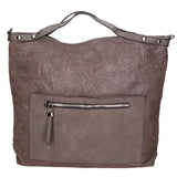 Rosalia Borsa a mano da donna Ecopelle LK0231-GREY Gave Lux