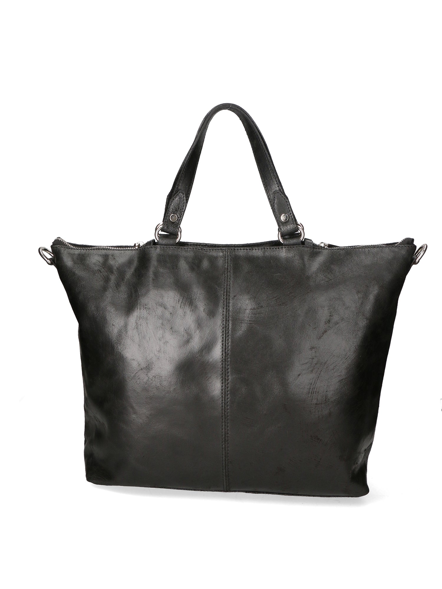 Elisamaria Borsa a spalla da donna Vera pelle 80055-NERO Gave Lux