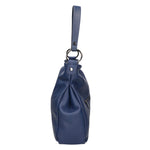 Bea Borsa a spalla da donna 100% pelle 05710-D24 BLU BLUE Gave Lux