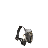 Marsupio da uomo in vera pelle 100% pelle 5502-Nero I Fratelli