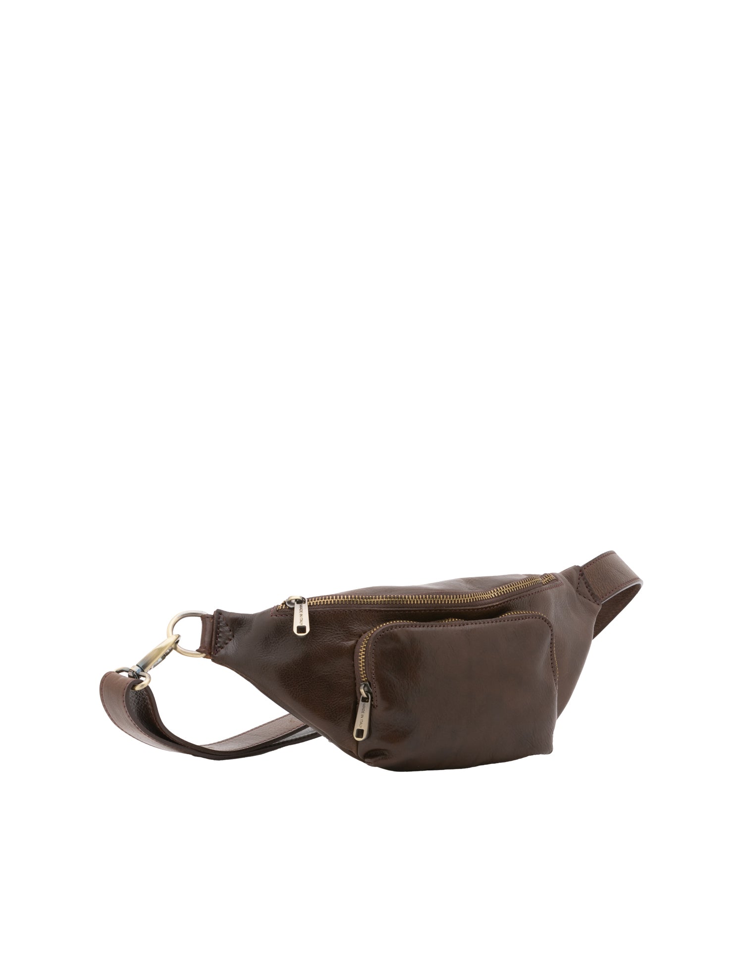 Marsupio da uomo in vera pelle 100% pelle 5502-Tmoro I Fratelli