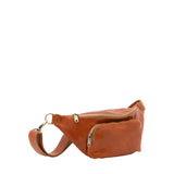 Marsupio da uomo in vera pelle 100% pelle 5503-Cognac I Fratelli