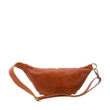 Marsupio da uomo in vera pelle 100% pelle 5503-Cognac I Fratelli
