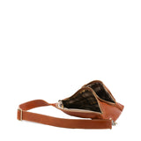 Marsupio da uomo in vera pelle 100% pelle 5503-Cognac I Fratelli