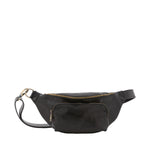 Marsupio da uomo in vera pelle 100% pelle 5503-Nero I Fratelli