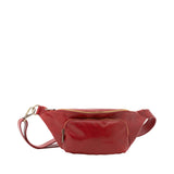 Marsupio da uomo in vera pelle 100% pelle 5503-Rosso I Fratelli