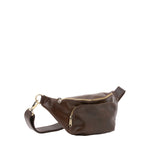 Marsupio da uomo in vera pelle 100% pelle 5503-Tmoro I Fratelli