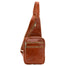 Borsa a tracolla uomo in vera pelle Made in Italy 5505-Cognac I Fratelli