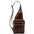 Borsa a tracolla uomo in vera pelle Made in Italy 5505-Marrone I Fratelli