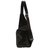 Borsa a tracolla uomo in vera pelle Made in Italy 5505-Nero I Fratelli