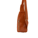 Borsa a tracolla uomo in vera pelle Made in Italy 5507-Cognac I Fratelli