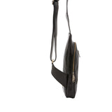 Borsa a tracolla uomo in vera pelle Made in Italy 5507-Nero I Fratelli