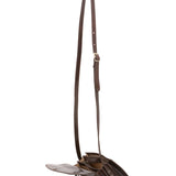 Damen-Umhängetasche aus echtem Leder, hergestellt in Italien, 19 x 13 x 9,5 cm