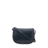 Borsa a tracolla da donna Vera pelle 5512-Blu I Fratelli